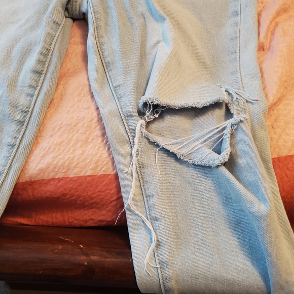 Great Smoky Los Angeles ripped size 11 blue jeans - Picture 5 of 6